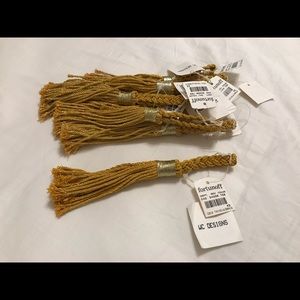 11for$30 / $3each GOLD Tassel Napkin Ring